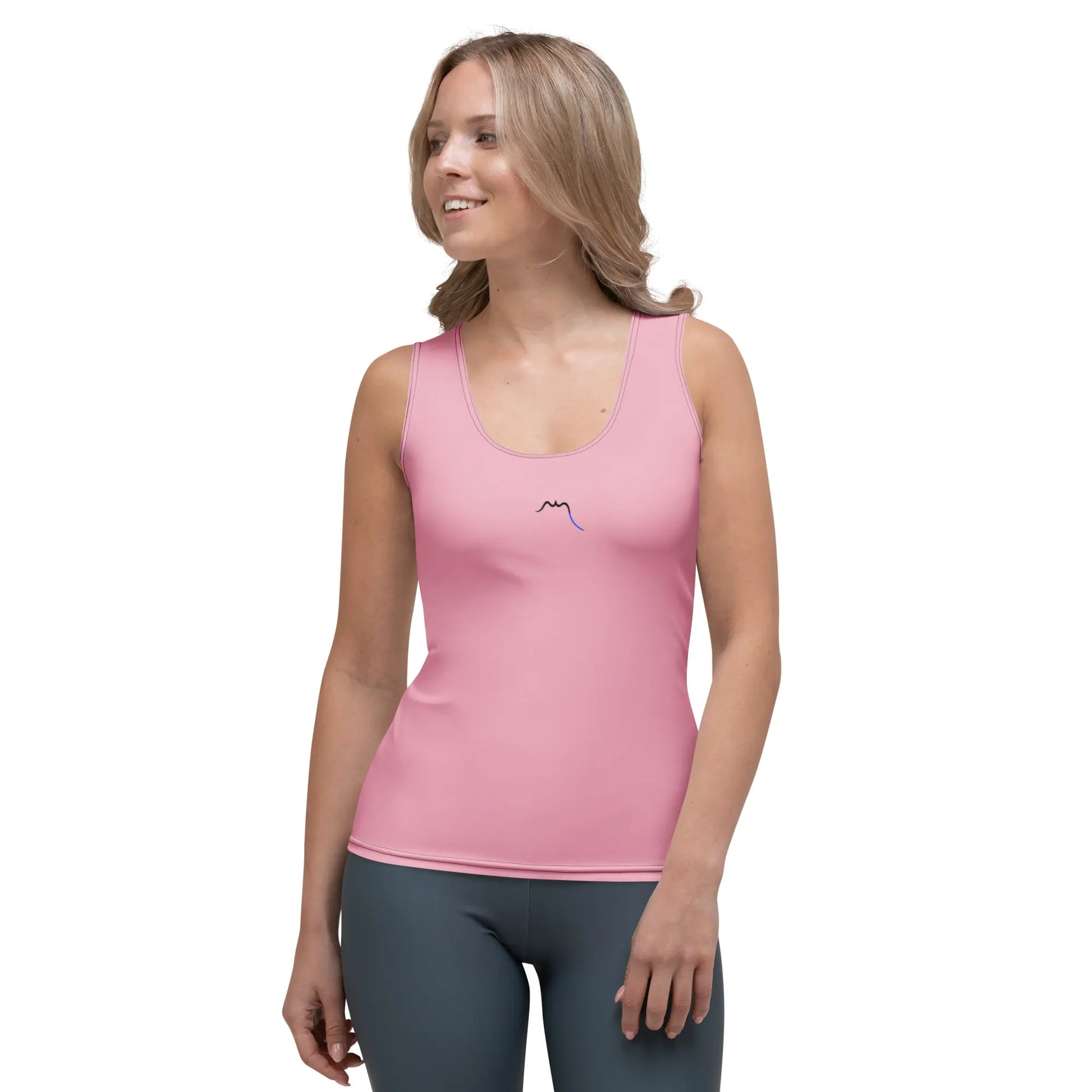 dfébardeur angelu porté face coloris rose 