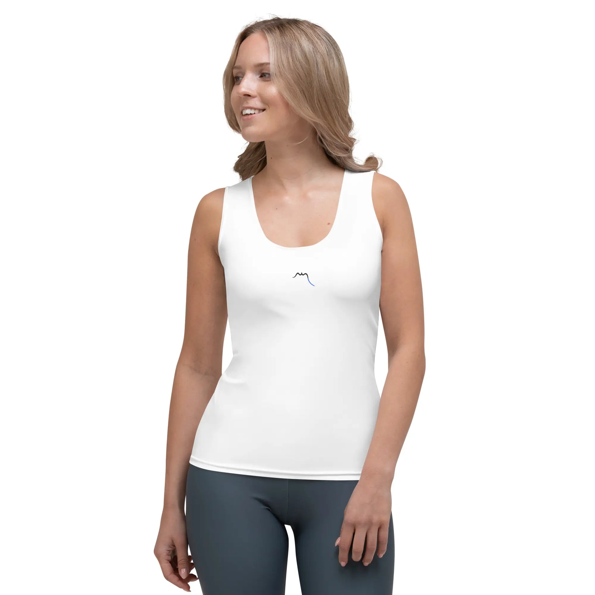 dfébardeur angelu porté face coloris blanc