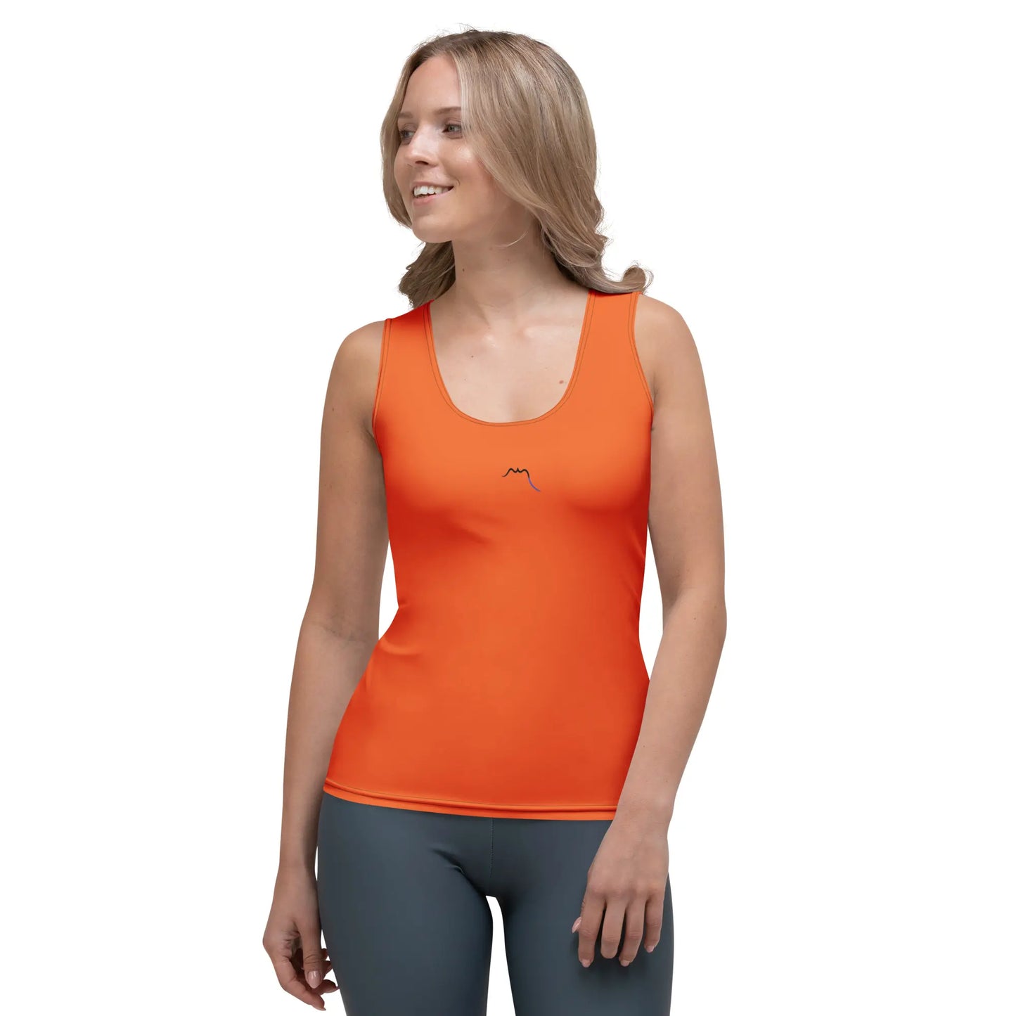 dfébardeur angelu porté face coloris orange