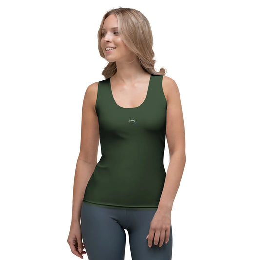 dfébardeur angelu porté face coloris vert forêt