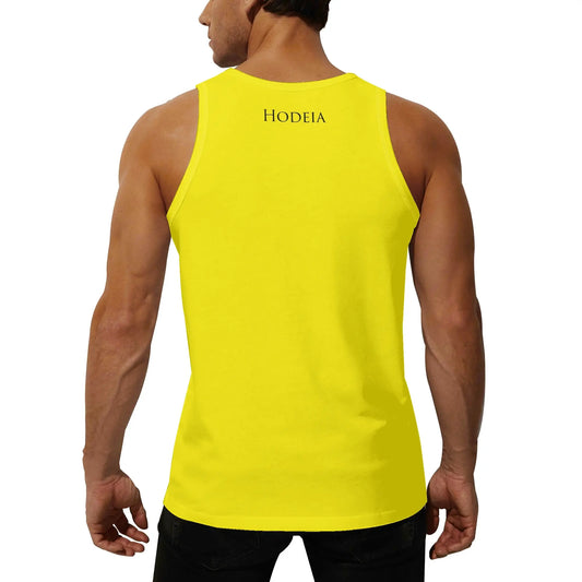 débardeur homme aizkora porté dos coloris jaune