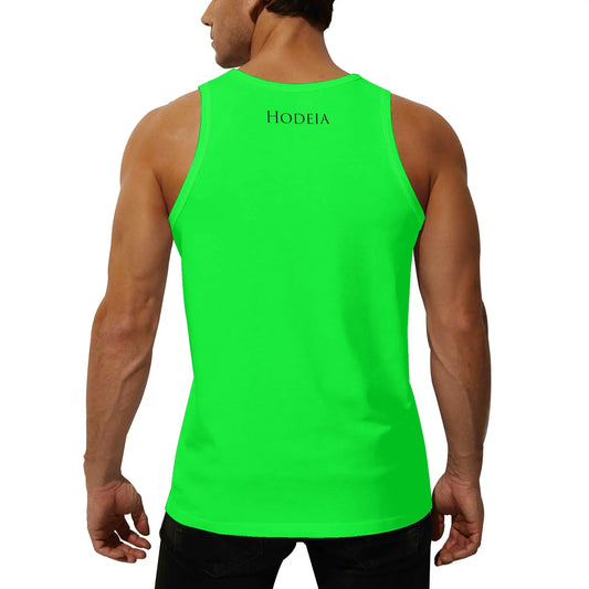 débardeur homme aizkora porté dos coloris vert brillant