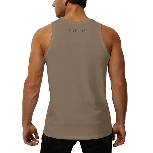 débardeur homme aizkora porté dos coloris beige