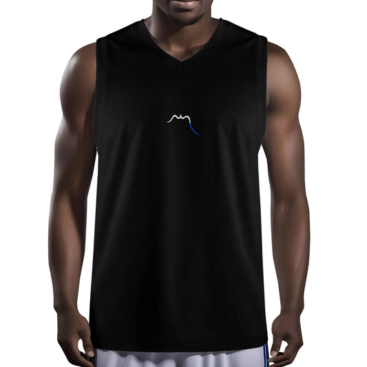 débardeur homme eguzki porté face coloris noir