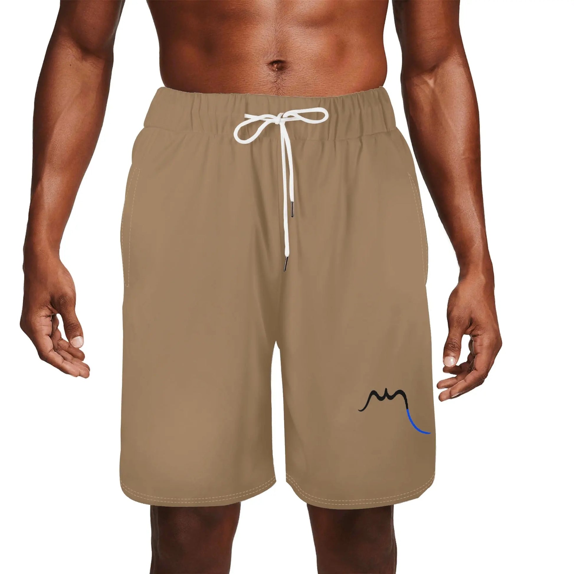 maillot de surf homme indar porté face coloris beige