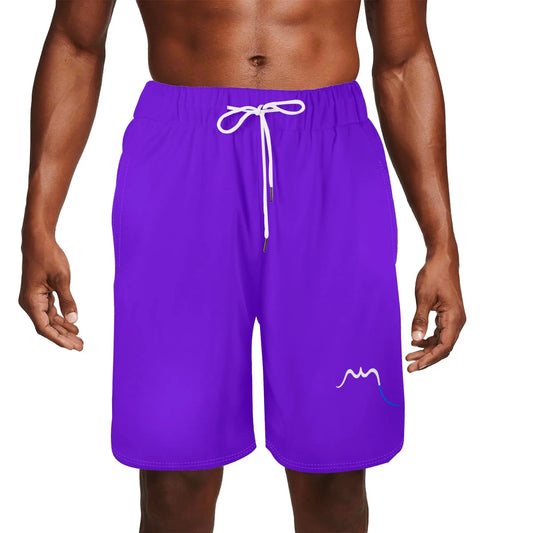 maillot de surf homme indar porté face coloris violet