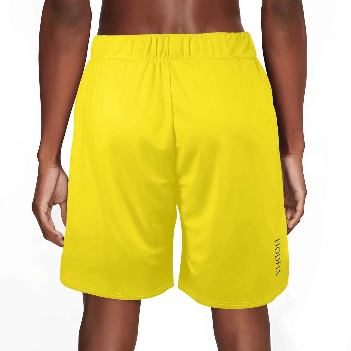 maillot de surf homme indar porté dos coloris jaune