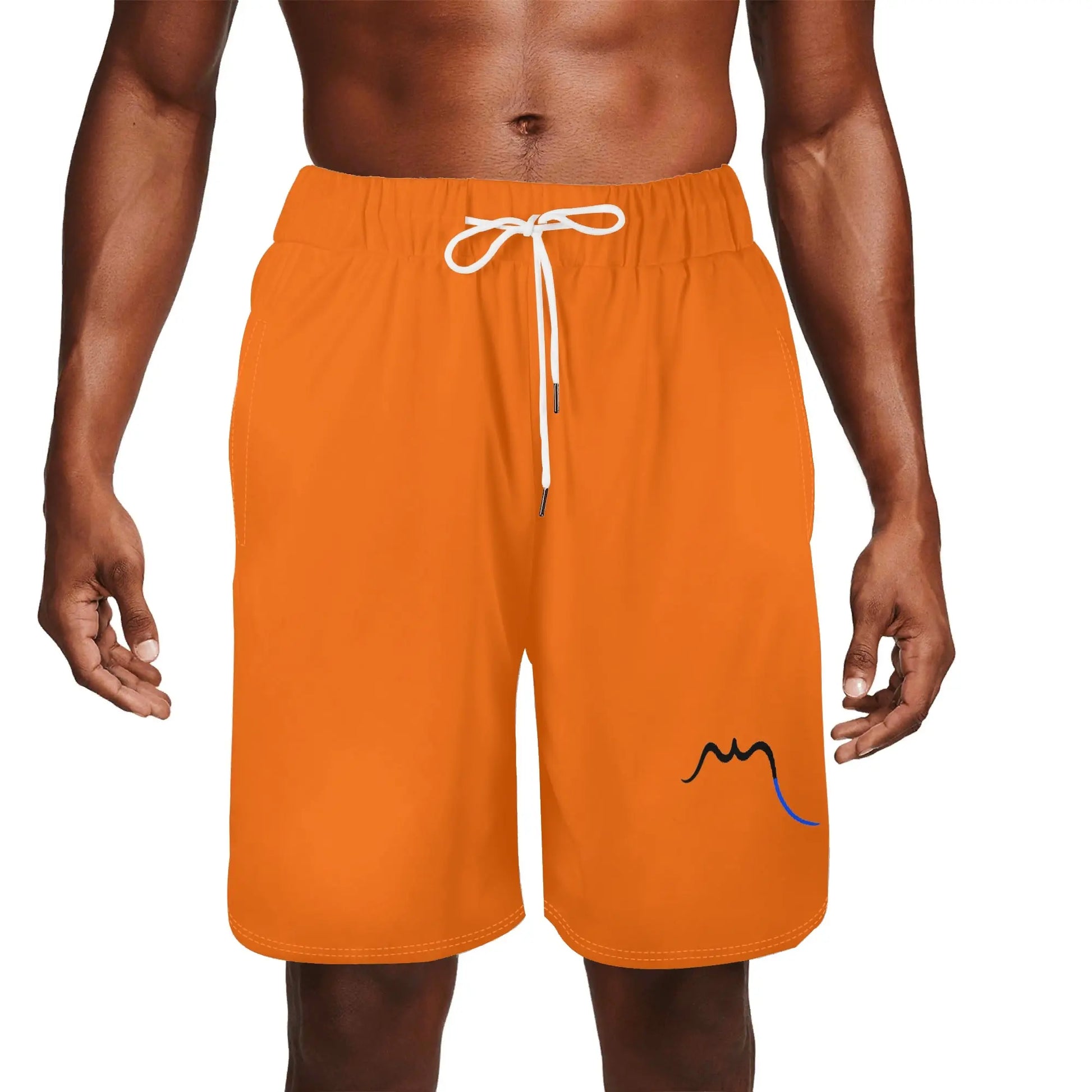 maillot de surf homme indar porté face coloris orange