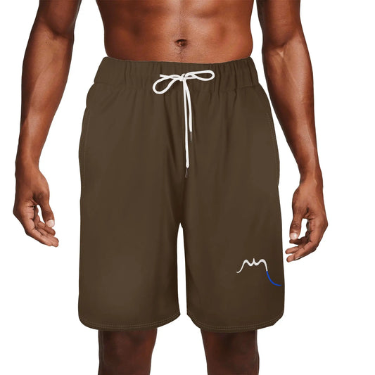maillot de surf homme indar porté face coloris marron