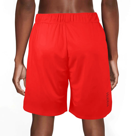 maillot de surf homme indar porté dos coloris rouge