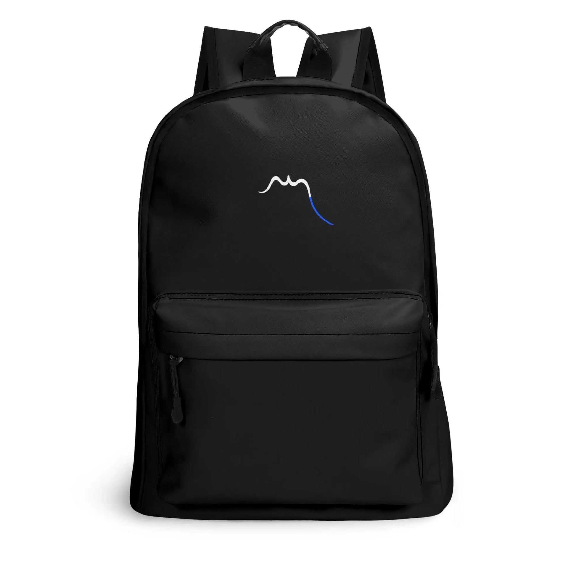 vue de face du sac à dos hodeia coloris noir