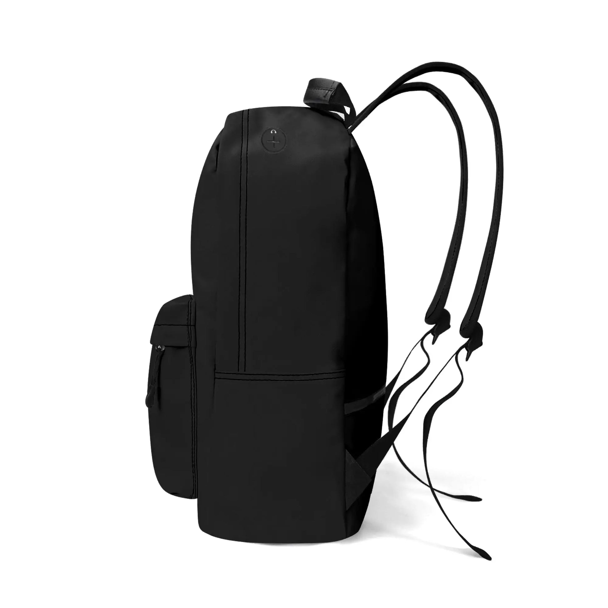 vue côté droit du sac à dos hodeia coloris noir