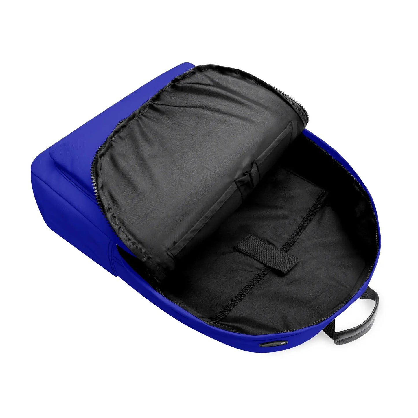 vue intérieur du sac à dos hodeia coloris bleu roi