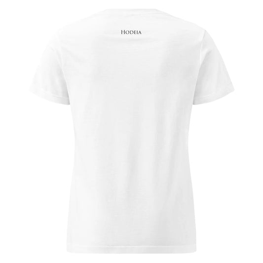 t-shirt coton cintré femme insola dos coloris blanc 