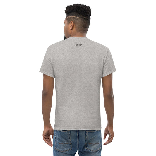 t-shirt coton femme homme l'ermite porté dos coloris gris