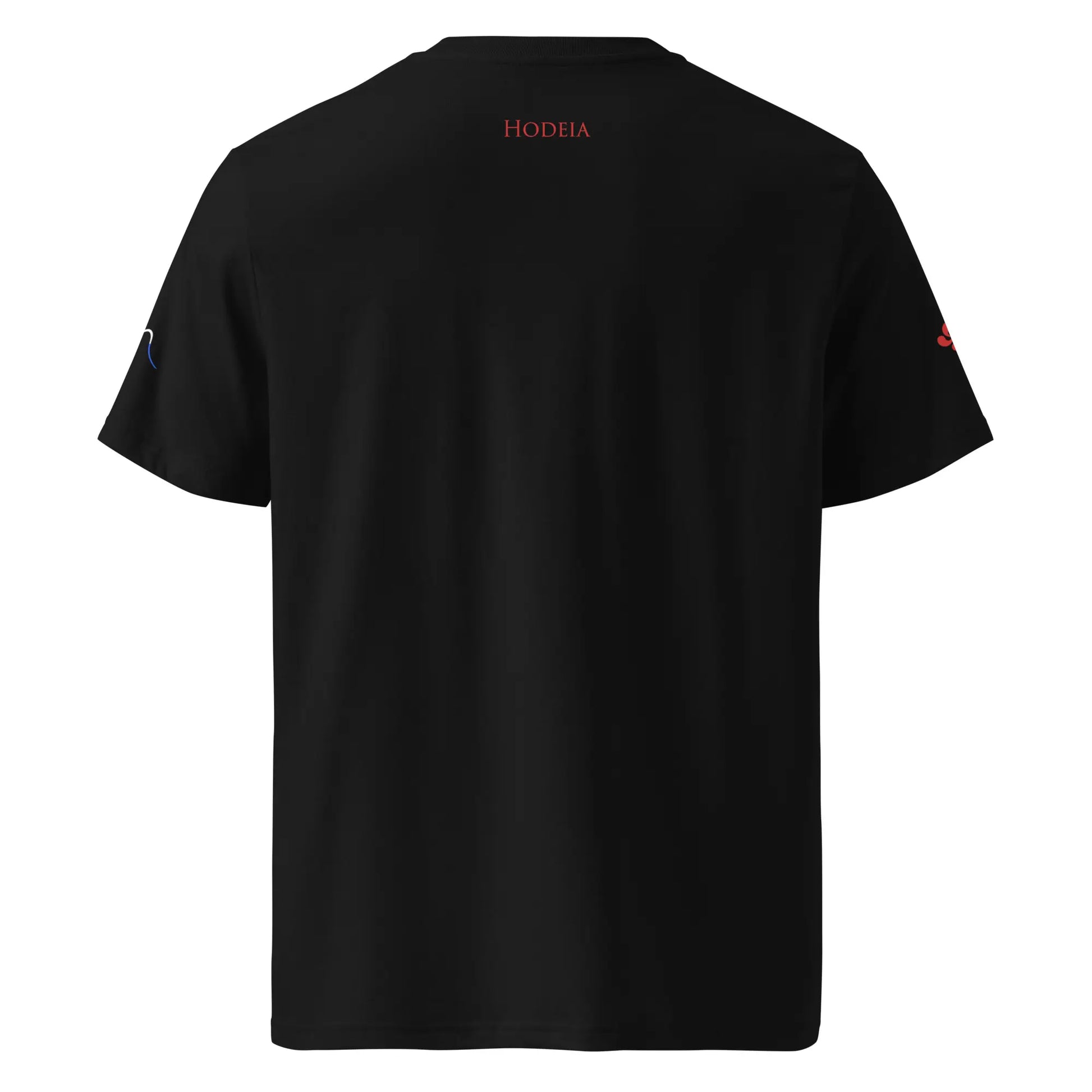 t-shirt premium coton bio femme homme biper gorri dos coloris noir