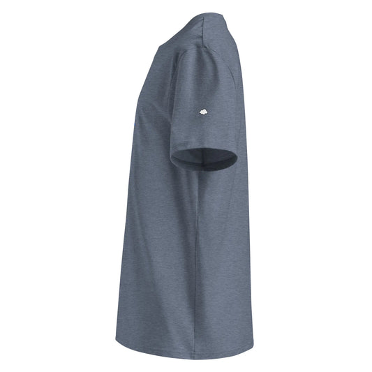 t-shirt premium coton bio femme homme hodeia côté coloris gris bleu brouillarta
