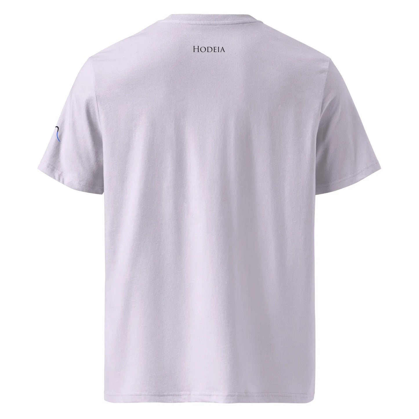 t-shirt premium coton bio femme homme surf fishtail dos coloris mauve clair