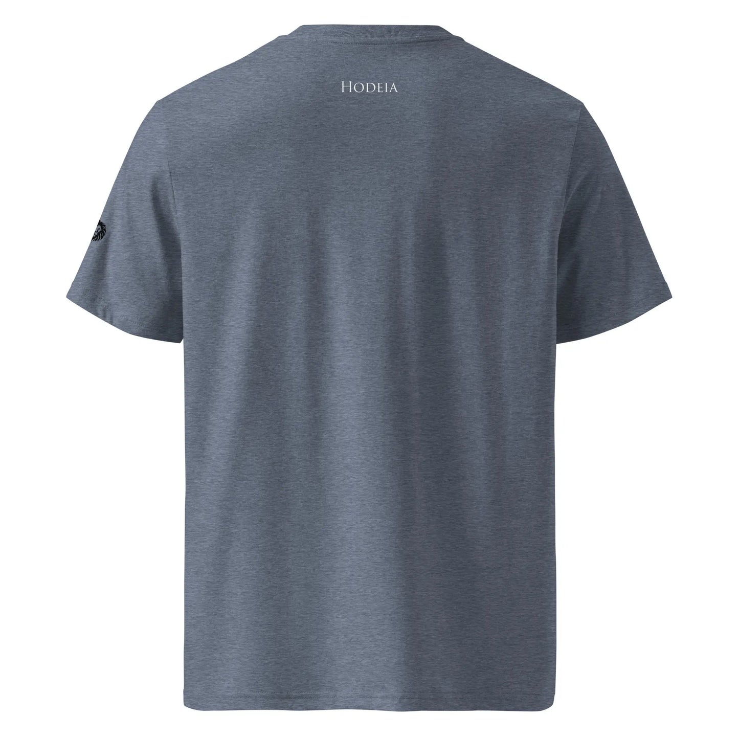 t-shirt premium coton bio femme homme zk dos coloris gris bleu brouillarta