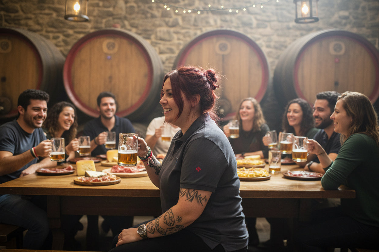 Polo Brodé H/F Lauburu